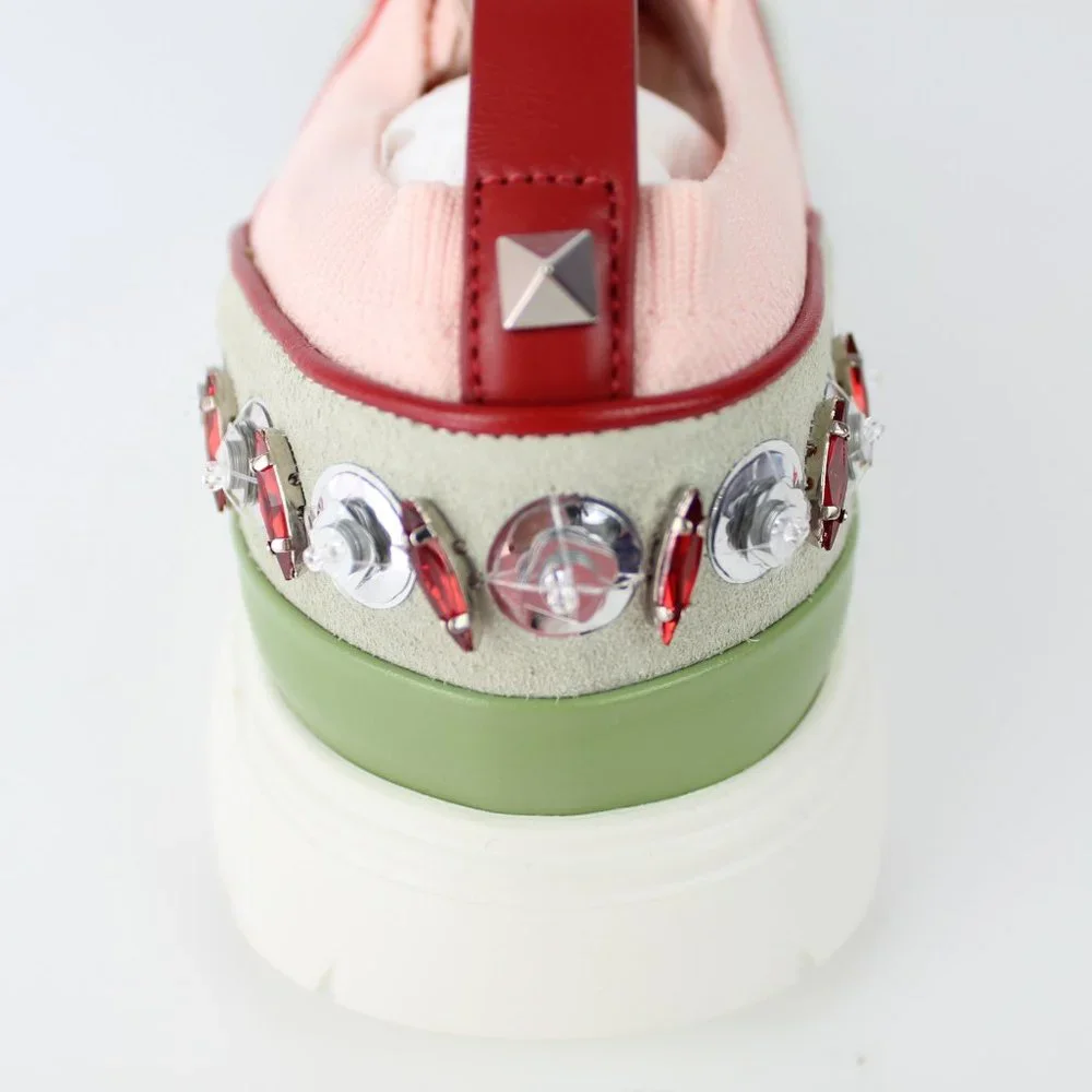 NEW VALENTINO GARAVANI Sneakers- Heroes Embellished - Travel & Streetwear